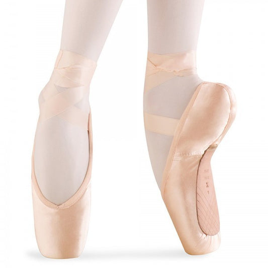Punta danza Classica Livello Avanzato professionale suola 3/4 Bloch S0104 Alpha 3/4 Wish Dance, vista laterale