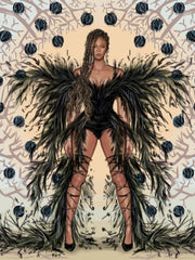 Load image into Gallery viewer, ELSY Plus (L7) - Sandalo a Tronchetto Da Donna in Raso Seta Nero Con Swarovski Boreali e Tacco a Spillo Laminato Argento