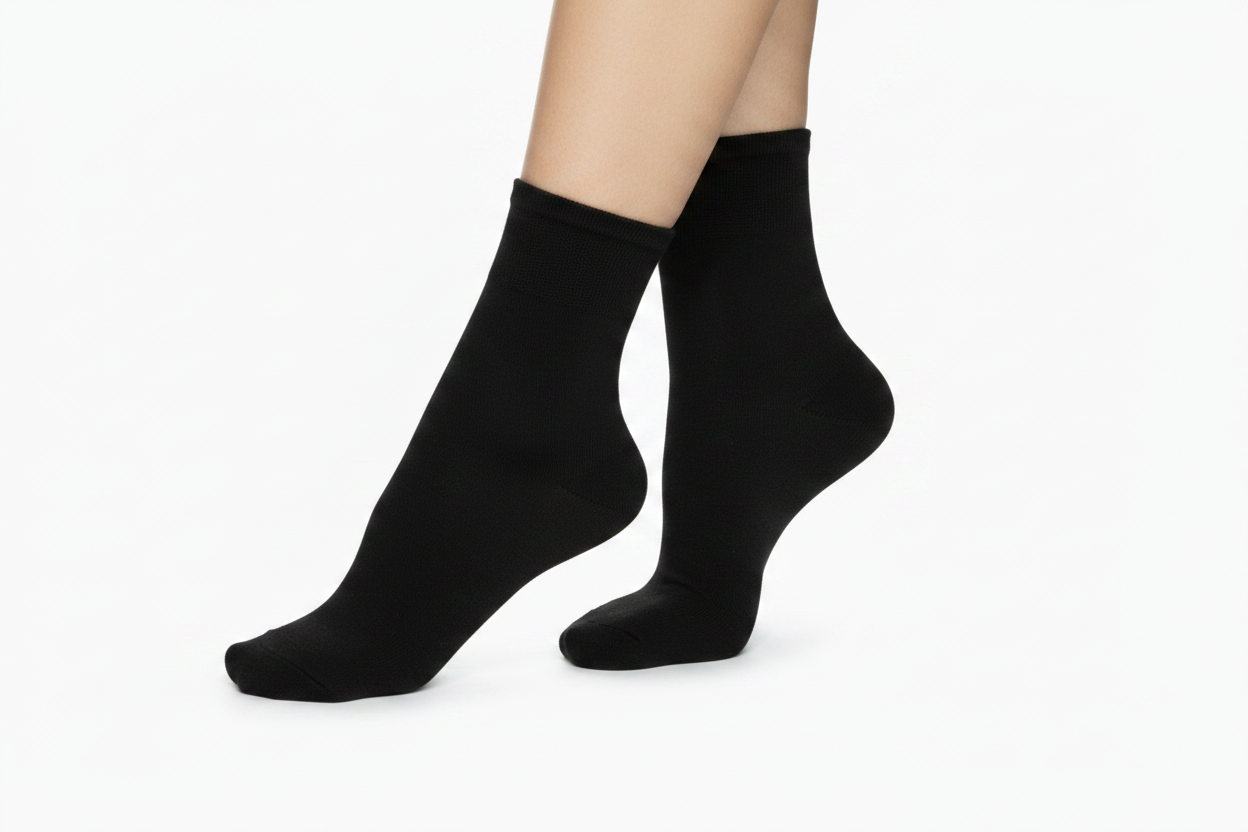 RAD socks - Natural microfibre and cotton socks with relaxing and massaging elastane