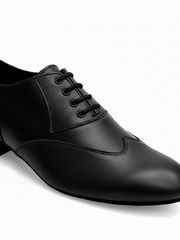 Carica immagine nella Galleria, COTISO (108N) - Stringata a Coda di Rondine Mod. Oxford in Vernice Nera e Pelle Bianca