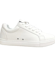 Carica immagine nella Galleria, Suprema White Black Vortex (FCE) - Sneaker Ecopelle Totale Bianca materiale Vegan confort Light Flex Suola in Gommina e Resina Tecnica Cerchi Neri Pivot