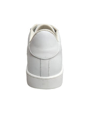 Load image into Gallery viewer, MIKI White (SK2) - Sneaker in Pelle Bianca Fori Traspiranti Foderata in tessuto antisudore traspirante sottopiede confort plus con Suola in Lattice Bianca