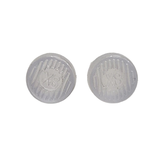 Heel Grips Comfort - For Round Heel Soft Silicone Gel Transparent