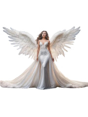 Load image into Gallery viewer, ALEXIS White Angel (Art. 132) - Mezzo Stivaletto con Zip in Pelle Bianca Tacco a Spillo in Alluminio Laminato Argento