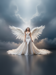 Load image into Gallery viewer, ALEXIS White Angel (Art. 132) - Mezzo Stivaletto con Zip in Pelle Bianca Tacco a Stiletto Squadrato Sottile in Alluminio Laminato Argento