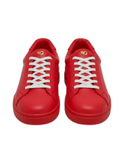 Carica immagine nella Galleria, ATACA Red Flame Vortex (L0700FCE) - Sneaker Ecopelle Totale Rossa materiale Vegan confort Light Flex Suola Rossa in Gommina e Resina Tecnica Cerchi Neri Pivot