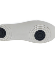 Carica immagine nella Galleria, Suprema White Black Vortex (FCE) - Sneaker Ecopelle Totale Bianca materiale Vegan confort Light Flex Suola in Gommina e Resina Tecnica Cerchi Neri Pivot