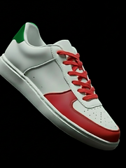 Load image into Gallery viewer, Ataca Suprema Vortice (FCE) - Sneaker Ecopelle Totale Bianca materiale Vegan confort Light Flex Suola Bianca in Gommina e Resina Tecnica