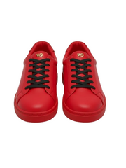 Carica immagine nella Galleria, ATACA Red Flame Vortex (L0700FCE) - Sneaker Ecopelle Totale Rossa materiale Vegan confort Light Flex Suola Rossa in Gommina e Resina Tecnica Cerchi Neri Pivot