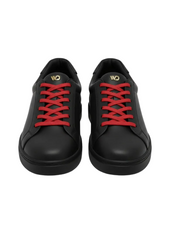 Load image into Gallery viewer, ATACA Black Vortex (L0700FCE) - Sneaker Ecopelle Totale Nera materiale Vegan confort Light Flex Suola Nera in Gommina e Resina Tecnica Cerchi Rossi Pivot