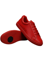 Carica immagine nella Galleria, Ataca Vortice (FCE) - Sneaker Ecopelle Totale Rossa materiale Vegan confort Light Flex Suola Rossa in Gommina e Resina Tecnica Cerchi Neri