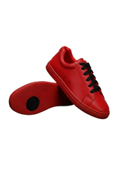 Carica immagine nella Galleria, Ataca Vortice (FCE) - Sneaker Ecopelle Totale Rossa materiale Vegan confort Light Flex Suola Rossa in Gommina e Resina Tecnica Cerchi Neri