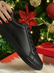 Load image into Gallery viewer, ATACA Black Vortex (L0700FCE) - Sneaker Ecopelle Totale Nera materiale Vegan confort Light Flex Suola Nera in Gommina e Resina Tecnica Cerchi Rossi Pivot