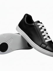 Load image into Gallery viewer, Ataca Vortice (FCE) - Sneaker Ecopelle Totale Bianca materiale Vegan confort Light Flex Suola Bianca in Gommina e Resina Tecnica Cerchi neri