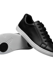 Load image into Gallery viewer, ATACA White Vortex (L0700FCE) - Sneaker Ecopelle Totale Bianca materiale Vegan confort Light Flex Suola Bianca in Gommina e Resina Tecnica Cerchi neri Pivot