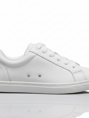 Carica immagine nella Galleria, Ataca Vortice (FCE) - Sneaker Ecopelle Totale Bianca materiale Vegan confort Light Flex Suola Bianca in Gommina e Resina Tecnica Cerchi Oro