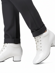 Carica immagine nella Galleria, (779F) - Scarpa da Donna in Multicolor Boreale Silver con Tallone in Pelle Nera