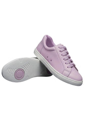 Carica immagine nella Galleria, Ataca Vortice (FCE) - Sneaker Ecopelle Vegan Totale Lilla Lavanda materiale Vegan confort Light Flex Suola Bianca in Gommina e Resina Tecnica Cerchi Lilla lavanda