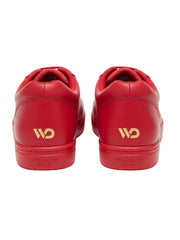 Load image into Gallery viewer, ATACA Mercury Vortex (L0700FCE) - Sneaker Ecopelle Totale Rossa materiale Vegan confort Light Flex Suola Rossa in Gommina e Resina Tecnica Cerchi Oro Pivot