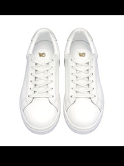 Carica immagine nella Galleria, Ataca Vortice (FCE) - Sneaker Ecopelle Totale Bianca materiale Vegan confort Light Flex Suola Bianca in Gommina e Resina Tecnica Cerchi Oro