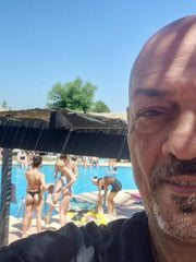 Carica immagine nella Galleria, (779F) - Scarpa da Donna in Camoscio Nero con Plateau Confort Tacco a Spillo