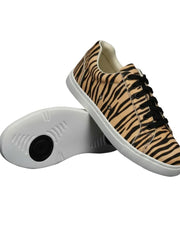 Load image into Gallery viewer, Ataca Vortice (FCE) - Sneaker disegno Tigre Bengala materiale Vegan confort Light Flex Suola Nera in Gommina e Resina Tecnica Cerchi Neri