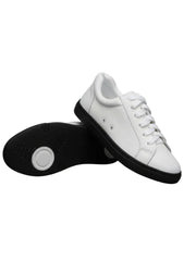 Load image into Gallery viewer, Ataca Vortice (FCE) - Sneaker Ecopelle Totale Bianca materiale Vegan confort Light Flex Suola Nera in Gommina e Resina Tecnica Cerchi Bianchi