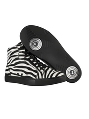 Carica immagine nella Galleria, (779F) - Scarpa da Donna in Camoscio Nero con Plateau Confort Tacco a Spillo