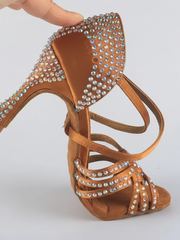 Carica immagine nella Galleria, (779F) - Scarpa da Donna in Multicolor Boreale Silver con Tallone in Pelle Nera
