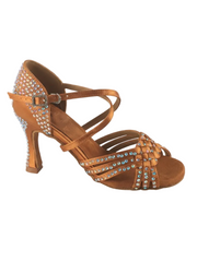 Carica immagine nella Galleria, (779F) - Scarpa da Donna in Multicolor Boreale Silver con Tallone in Pelle Nera
