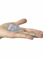 Carica immagine nella Galleria, Salvatacchi Confort LD/CE (9499) - Per Tacco a Rocchetto Classico di Mobido Silicone in Gel Trasparente