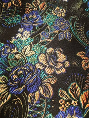 Carica immagine nella Galleria, Lussuria (779PLT) - Scarpa da donna in New Velvet e Lurex Nero con Plateau e Tacco a Spillo Wish Dance Shop