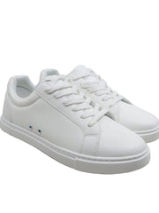 Carica immagine nella Galleria, Suprema White Black Vortex (FCE) - Sneaker Ecopelle Totale Bianca materiale Vegan confort Light Flex Suola in Gommina e Resina Tecnica Cerchi Neri Pivot
