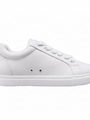 Carica immagine nella Galleria, Suprema White Black Vortex (FCE) - Sneaker Ecopelle Totale Bianca materiale Vegan confort Light Flex Suola in Gommina e Resina Tecnica Cerchi Neri Pivot