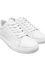 Load image into Gallery viewer, Suprema White Black Vortex (FCE) - Sneaker Ecopelle Totale Bianca materiale Vegan confort Light Flex Suola in Gommina e Resina Tecnica Cerchi Neri Pivot