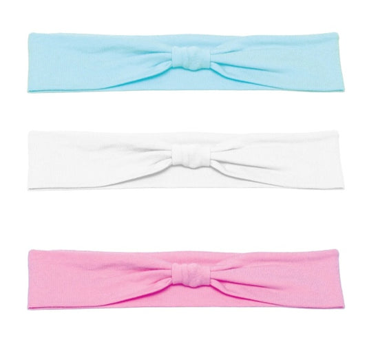 Fascia elastizzata per capelli in cotone bielastico di Wish Dance Shop, morbida e comoda da indossare.