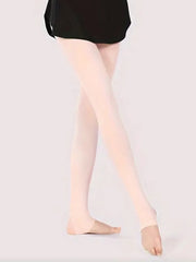 Load image into Gallery viewer, DESY (106ST) - Collant Danza Classica e Moderna a Staffa Sotto la Pianta Ultrasoft in microfibre e spandex massaggiante ultraresistenti