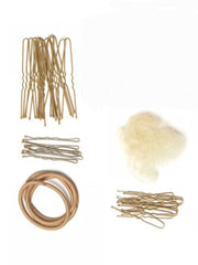 Carica immagine nella Galleria, Kit Completo per Capelli Danza Classica - Forcine Retine Mollette e Elastici