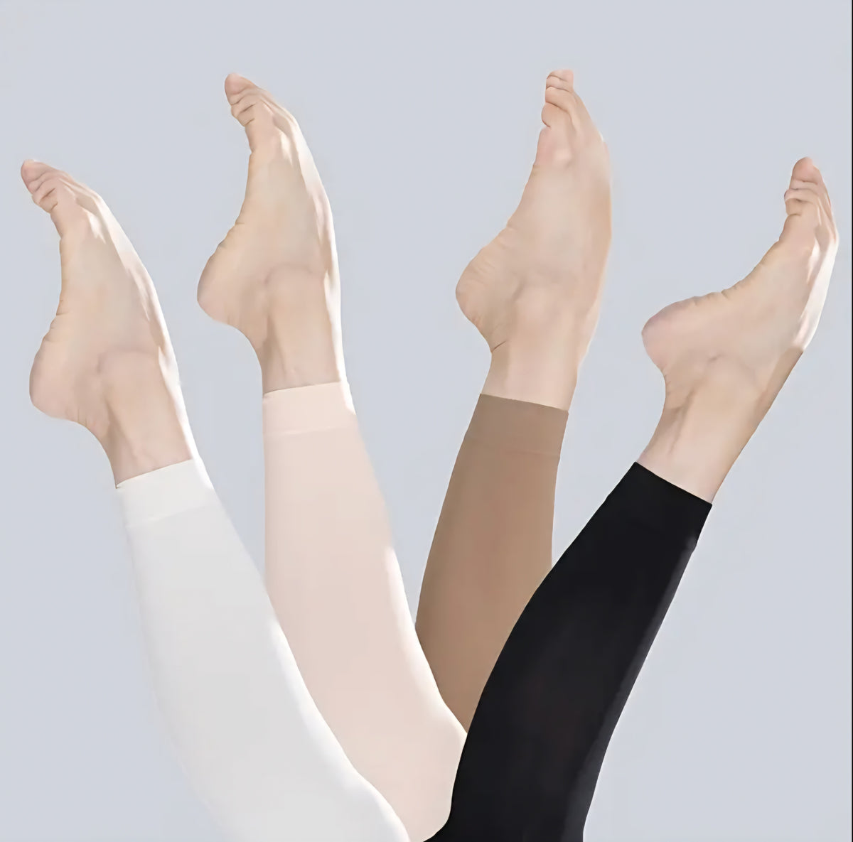 Collant Danza Classica e Moderna a Leggins in microfibre e spandex massaggiante ultraresistenti SISSY, dettaglio finitura