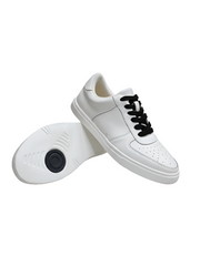 Load image into Gallery viewer, THOR (L0701FCE) - Sneaker in Ecopelle Vegan Suola Bianca in Gommina e Resina Tecnica Cerchi Neri