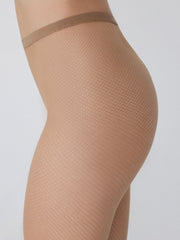 Carica immagine nella Galleria, Azzurra - Collant Professionali in Rete a micronodi modellanti e massaggianti con Piede