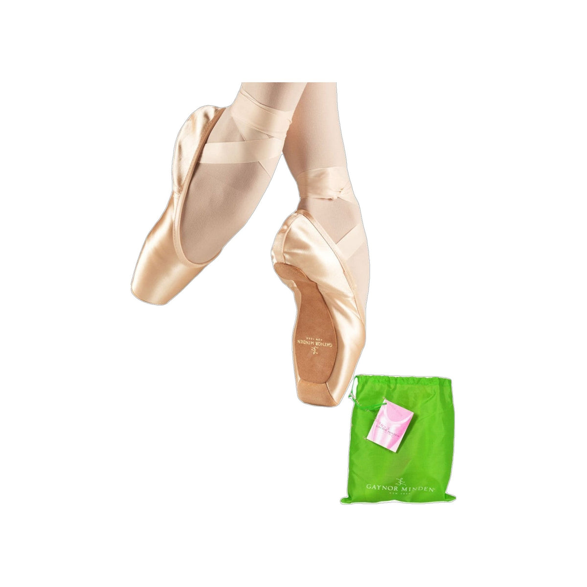 Punte Danza Classica Professionale top professional Gaynor Minden HARD Wish Dance, vista dall'alto