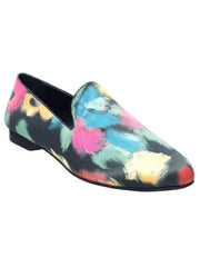 Carica immagine nella Galleria, Serse Iris Black (800) - Mocassino da Uomo in Stile Picasso Nero Wish Dance Shop