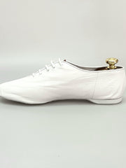 Carica immagine nella Galleria, Cahetel White (J04)- Scarpa Jazz Confort in Pelle Bianca Wish Dance Shop