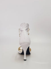 Carica immagine nella Galleria, Lilith (460) - Sandalo da Donna in Pelle Bianca Wish Dance Shop