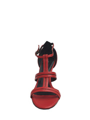 Carica immagine nella Galleria, 3141 (TPDA) - Scarpa in Pelle Rossa Inserto Tallone pelle nera