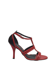 Carica immagine nella Galleria, 3141 (TPDA) - Scarpa in Pelle Rossa Inserto Tallone pelle nera