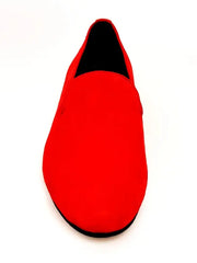 Carica immagine nella Galleria, Serse (800) - Mocassino da Uomo in Camoscio Rosso Wishdance