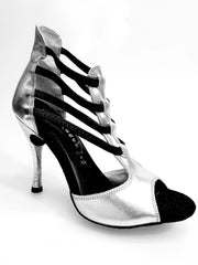Carica immagine nella Galleria, Lilith (460) - Sandalo da Donna in Pelle Argento Wish Dance Shop