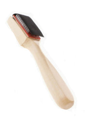 Load image into Gallery viewer, Spazzola con dentini in acciaio Pulisci Suola in Bufalo